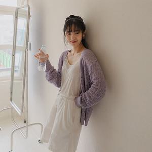 뉴엘 스카시 린넨 가디건