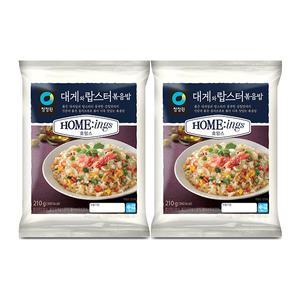 [장보기]호밍스 대게와 랍스터볶음밥 210g, 2개