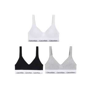 캘빈클라인 Underwear 여성 아이콘 모달 코튼 스쿱백 브라렛 3종 택1 QF5490-100/020/001