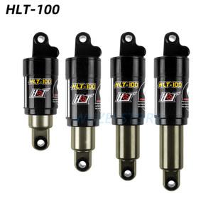 HLT 100 자전거 후방 쇼바 충격 산악 오일 스프링 850/1000 LBS 사이클 부품 MTB 전기 스노우 바이크 125MM 150MM 165MM 185MM