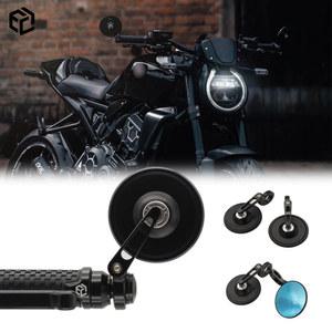 오토바이 바이크 보조 백미러 사이드 미러 엔드 혼다 CB400 CB650F CB1000R CBR1000RR CB1100 CB1300 CB400F 용 액세서리