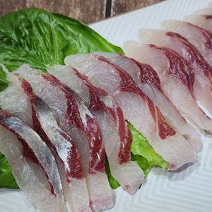 남해안 제철 보리숭어 회 300g