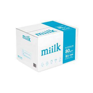 밀크 B4 복사용지 80g 2500매 250매x10권 1BOX