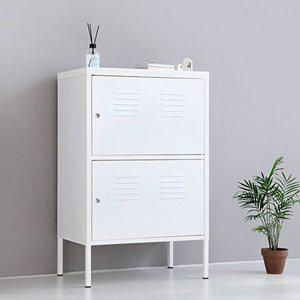 [마켓비]MKB 캐비넷 세로 2칸 수납장 600950