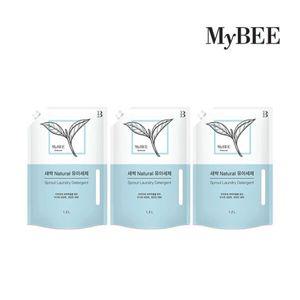 마이비 새싹내추럴 유아세제 리필(1200ml)x3팩