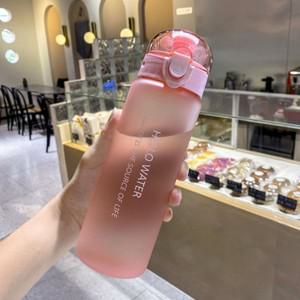 휴대용 스포츠 차 커피 컵을 마시는 780ml 플라스틱 물병 주방 도구 학교 투명 어른
