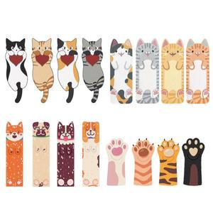 보석십자수펜 보석십자수도구 부자재 DIY 4Pcs 고양이 발 DIY 북마크 다이아몬드 페인팅 키트 만들기 독서