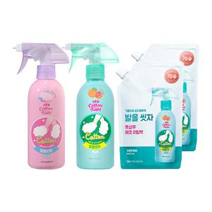 온더바디 발을씻자 코튼풋샴푸 비누향 385ml, 1개 + 자몽 용기 385ml, 1개 + 리필 500ml, 2개