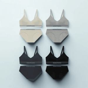 게스언더웨어  텐더 코튼 브라렛 팬티 세트 4PACK 편안한