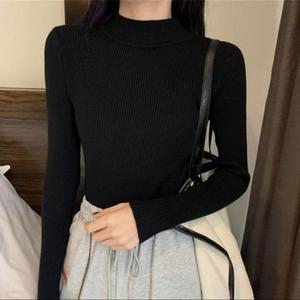 [오노마] ONM 간절기 가을겨울 윈터 여자 긴팔티 따뜻 반목폴라 니