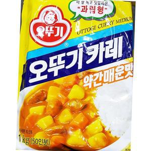 중간 맛 카레 오뚜기 1k x10 식자재 업소용 식재료 식당용 대용량 단체 급식용