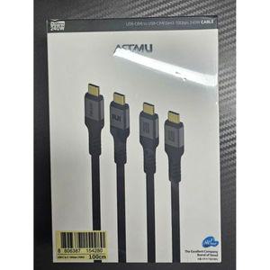 USB PD C타입 to C GEN2 240W 5A 고속충전 케이블 1m