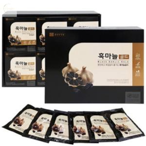 종근당 흑마늘골드 80ML X 60포 기력회복 건강즙선물 흑마늘농충액 마늘즙