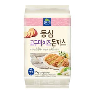 면사랑 등심 고구마 치즈돈까스 2Kg 대용량