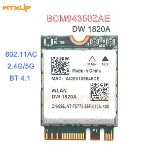 DW1820A BCM94350ZAE BCM94356ZE 802.11ac BT4.1 867Mbps 와이파이 원격 제어 어댑터 BCM94350 M.2 NGFF 무