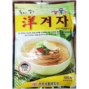 업소용 식자재 천우식품제조장 양겨자가루 200g x10