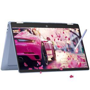 HP 크롬북 x360 노트북 2in1-14인치 터치스크린 태블릿 러스 펜 - 8GB RAM 256GB SSD FHD 디스플레이 인텔