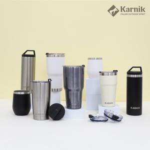 카르닉 1+1 이중진공 스텐 304 텀블러 600ml 900ml 세트 / 스테인레스 대용량 보온병 보냉병 손잡이 보틀 물병