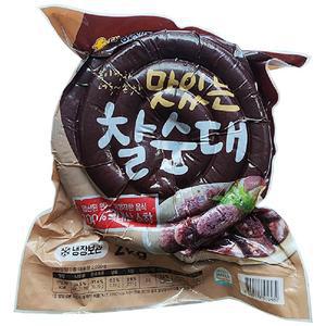 맛있는 찰순대 2kg 순대 돼지내장 돼지부속물