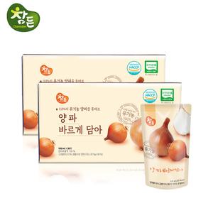 참든 유기농 양파즙 양파 바르게 담아 100ml x 60포