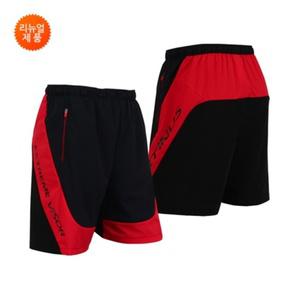 아티누스 AP 292RED 스트레치 쿨 4부 낚시 팬츠 레드