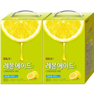 담터 에이드 레몬에이드 믹스 80Tx2개