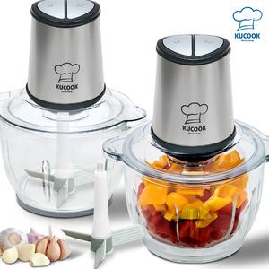 쿠쿡 2IN1 전동 멀티 다지기 쵸퍼 마늘다지기 대용량 2.5L  커터기