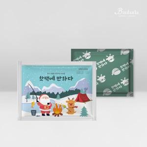 언니에반하다 국산 핫팩에반하다 흔드는핫팩 대형90g 40개 캠핑스키