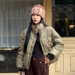 [디작소] 여성 겨울 데일리 웰론 도톰 투웨이 숏패딩