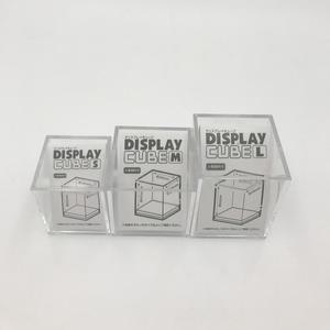 made in japan 투명 아크릴 디스플레이 큐브 장식장