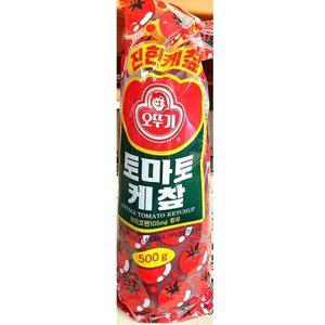 [기타]업소용 식당 식자재 주방 재료 오뚜기 케찹 500g X4