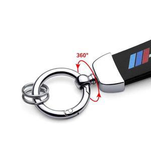 패션 가죽 금속 키체인 말굽 버클 키링, 자동차 BMW E46 F10 E90 E87