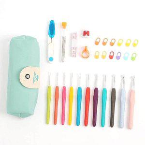 코바늘키트 코바늘diy 코바늘뜨기 뜨개질도구 (WFFTPTH)