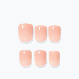 연휴10추가데싱디바 매직프레스 누디스 숏 스퀘어 네일팁