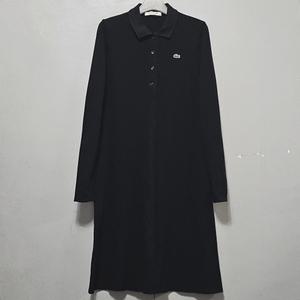 라코스테 면 카라넥 원피스/ 실측80/ 중고/싹다구제