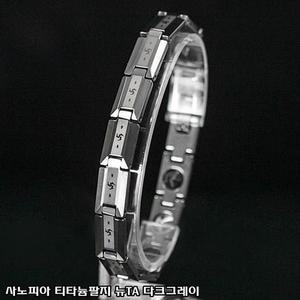 [ME2L2910_52CC]가족선물 티타늄팔지 뉴TA 다크그레이
