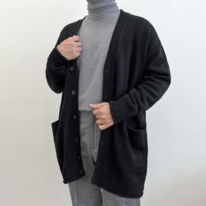 [라일리] Rly 루즈핏 선물 니트가디건 스웨터 봄 남자친구 숄