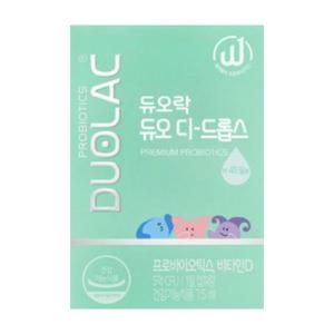 듀오락 듀오 디 드롭스 아기 신생아 액상 아이 두오락 유산균 75ml MJ