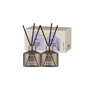 쿤달 시그니처 퍼퓸 디퓨저 세트 화이트머스크 (본품, 200ml, 2개 + 섬유스틱, 10P)