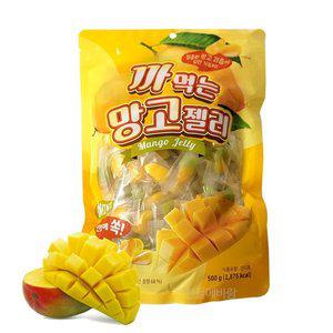 말랑 쫀득 까먹는 망고젤리 500g