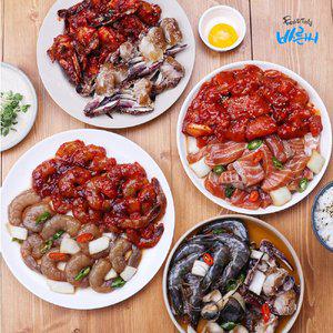 [바른씨][HACCP] 노르웨이 연어장 새우장 소라장 순살간장게장 양념게장 270g 외 반찬 골라담기