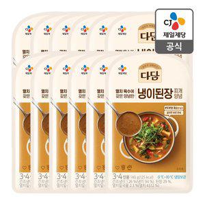 [다담][본사배송] 다담 냉이된장찌개 양념 140g X 12개