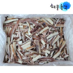 해물총각 대왕오징어 칼집채 냉동 오징어 칼집귀채 4kg