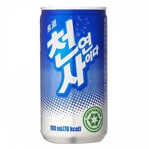 천연사이다 190mlx30캔x2박스 무료배송