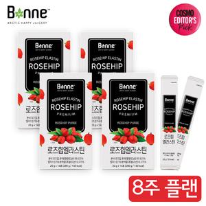 [본네]프리미엄 로즈힙 엘라스틴 (20g x 14포) x 4팩