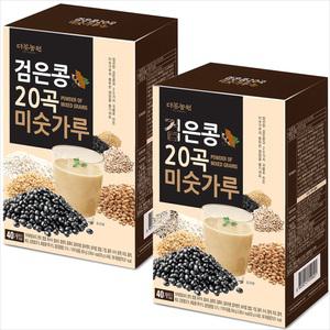 다농원 검은콩 20곡 미숫가루 40Tx2개