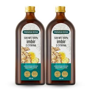 프리미엄로사 생강 레몬 원액 100% 건강즙 500ml 2병
