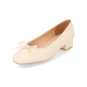 엘칸토 마쯔 여성 리본 포인트 컴포트 플랫 3cm LCWD60M226