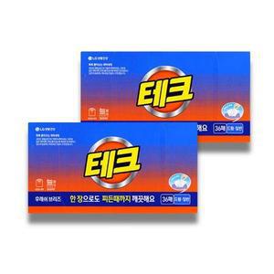 테크 간편시트 후레쉬브리즈 36매 X 2개