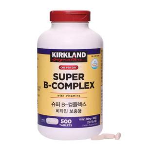 커클랜드 시그니춰 슈퍼B-콤플렉스 1,248mg x 500정 SD